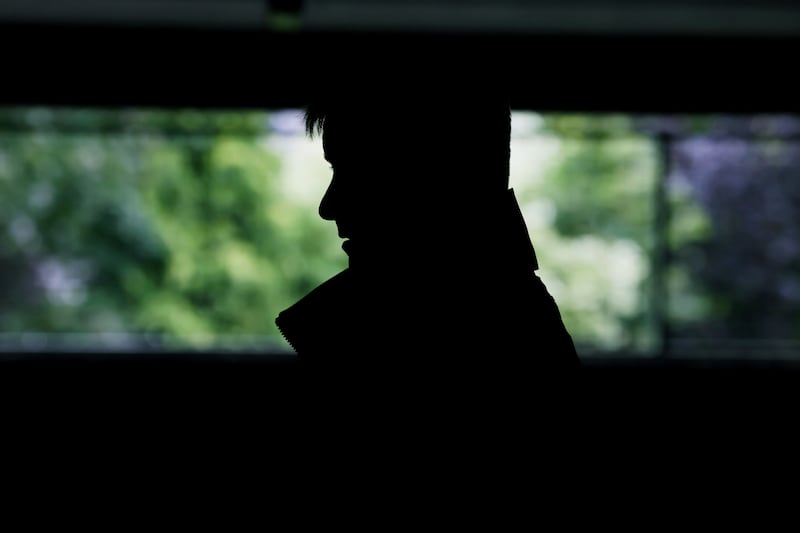 A former Portarlington student who was sexually abused at the age of 10 by Liam Coughlan. Photograph: Alan Betson