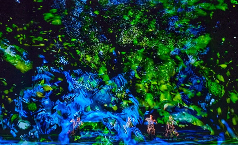 The AI software was fed Wagner scores, recordings and other historical material then, during live performances. Photograph: Bayreuther Festspiele / Enrico Nawrath