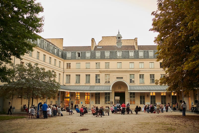 Centre Culturel Irlandais (CCI) in the heart of Paris. Photograph: Anne-Sophie Delhommeau