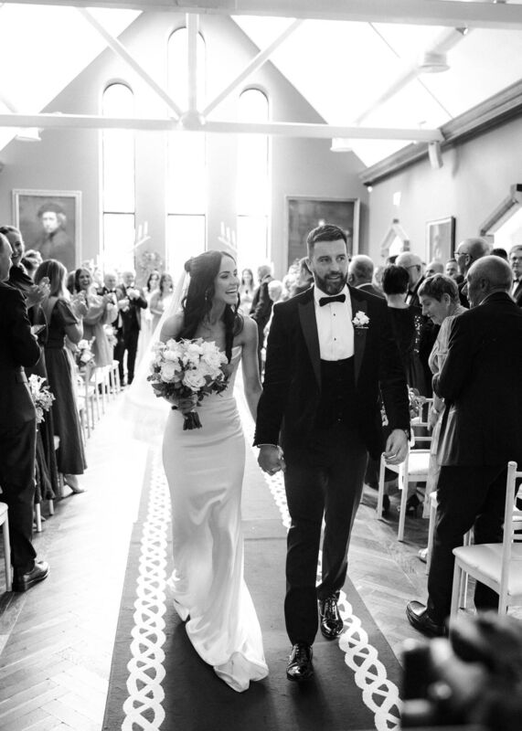 Emma Barry Murphy and her husband Cian on their wedding day. Picture: SOSAC (Shane O'Sullivan Photography).