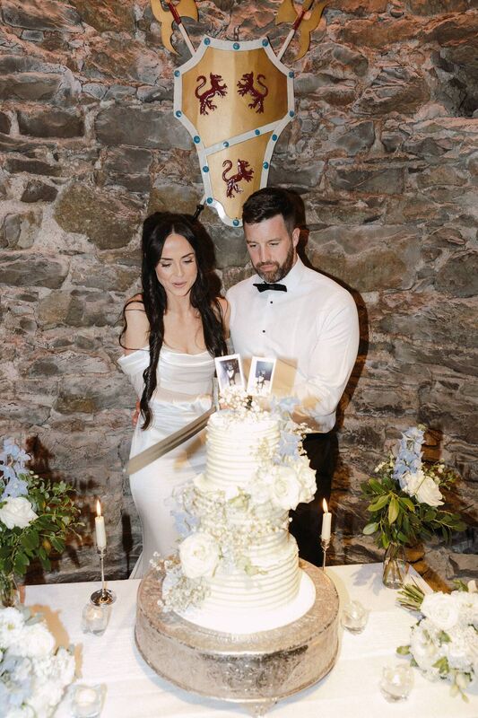 Emma Barry Murphy and her husband Cian on their wedding day. Picture: SOSAC (Shane O'Sullivan Photography).