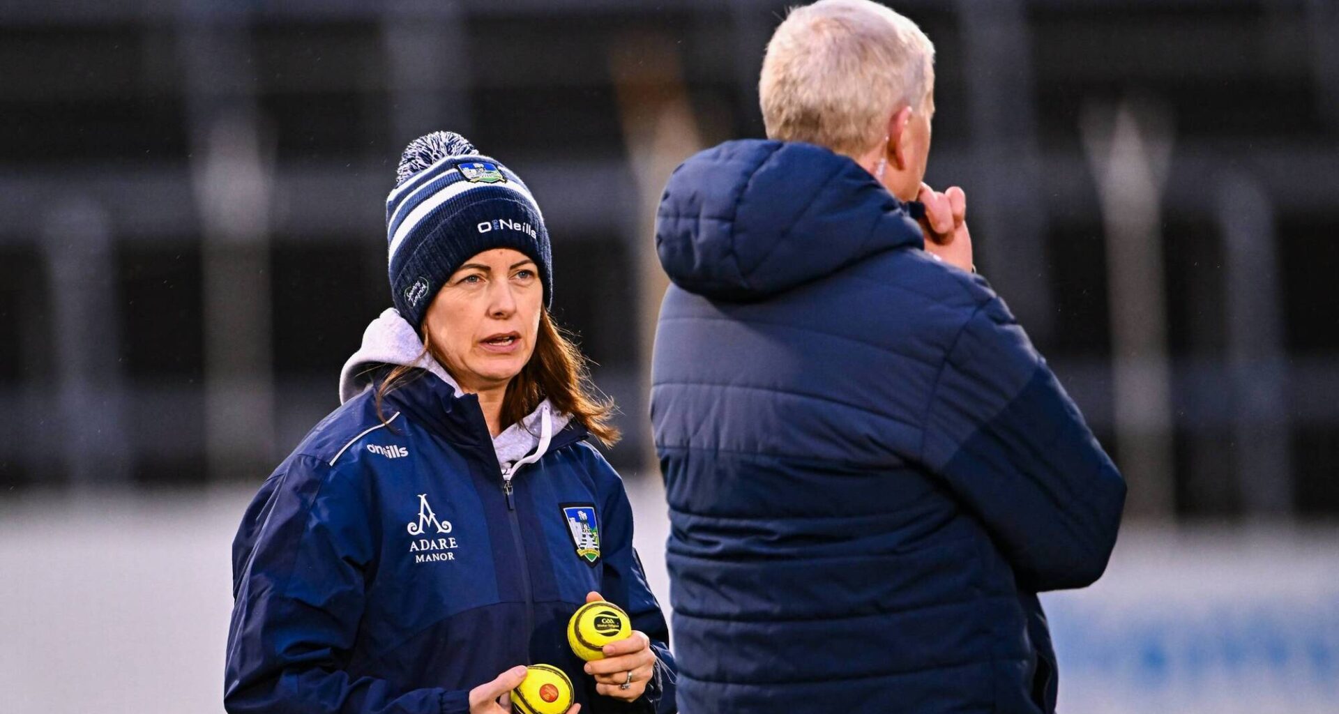 John Kiely: "Caroline has that responsibility for the psychological piece. It's never what you imagine it to be. It can be quite straightforward, practical, simple stuff." Pic: Piaras Ó Mídheach/Sportsfile