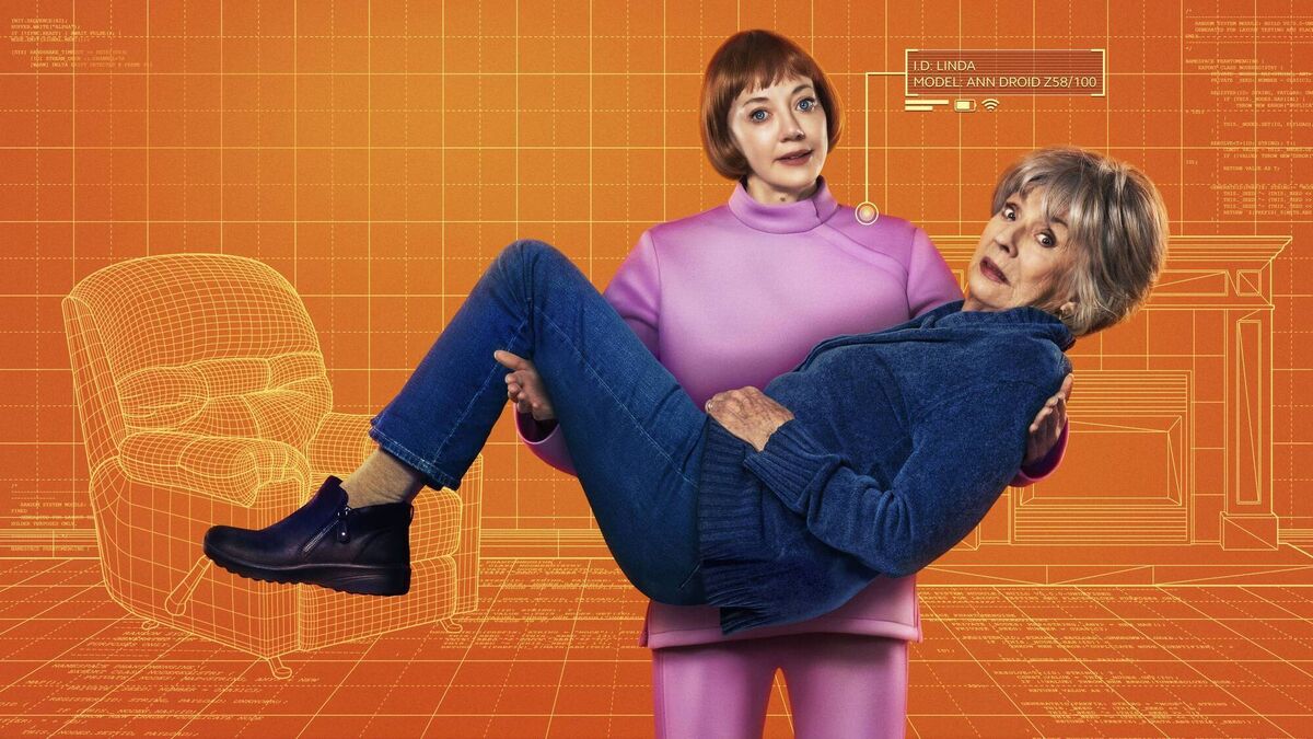 Diane Morgan and Sue Johnston in Ann Droid. Photo: BBC/Boffola Pictures/Olly Courtney