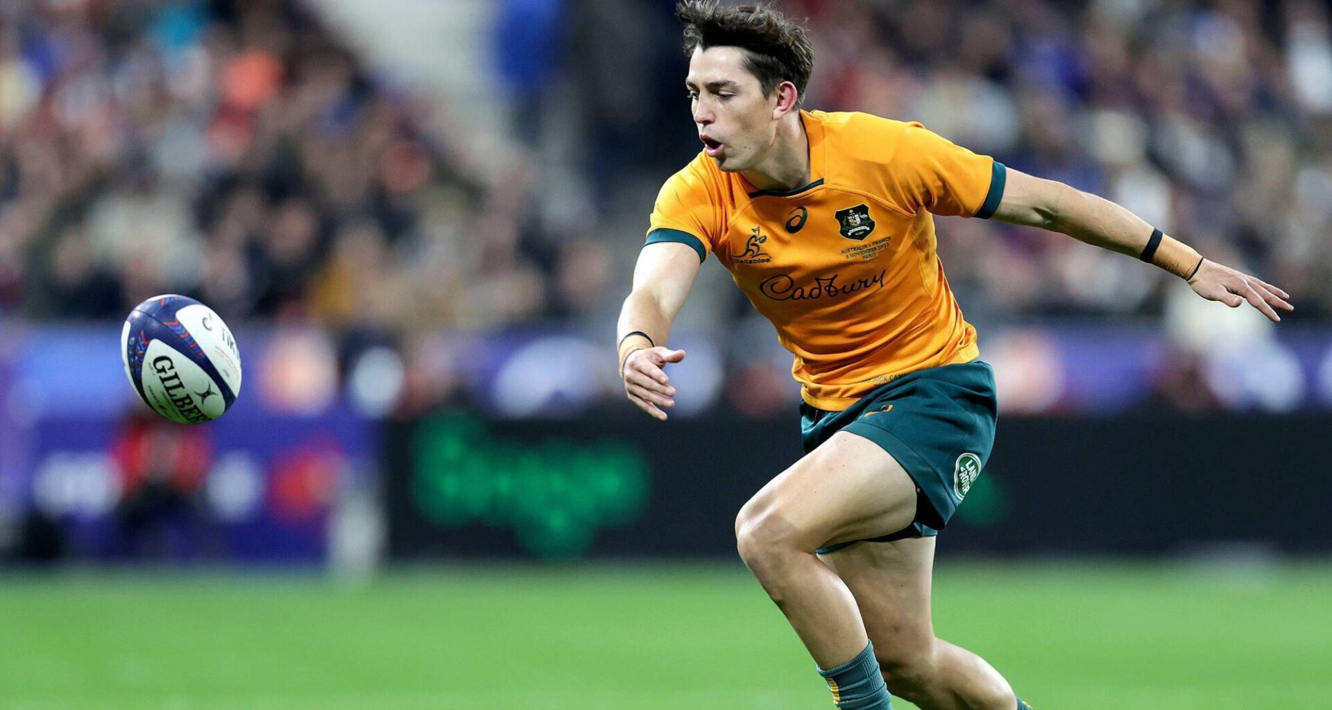 Jock Campbell last played for Australia in a 2022 Test against Wales. Pic: ©INPHO/Laszlo Geczo