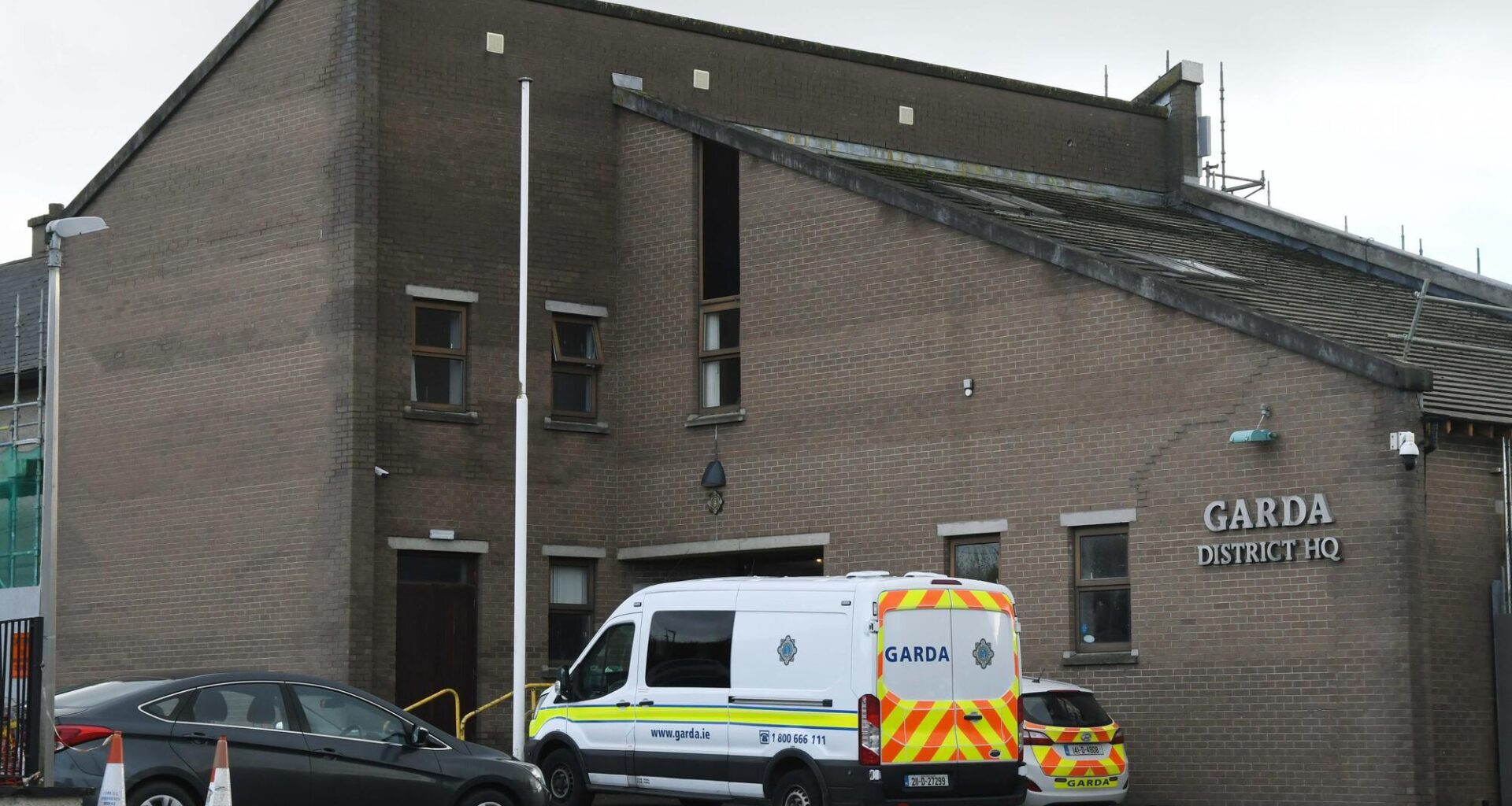 The suspect was still being questioned at Togher Garda Station on Wednesday evening. Picture: Denis Minihane
