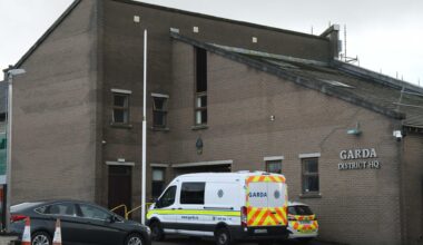 The suspect was still being questioned at Togher Garda Station on Wednesday evening. Picture: Denis Minihane