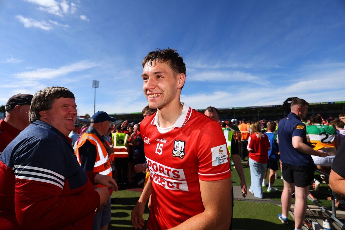 Cork's Alan Walsh celebrates after the game against Offaly. Pic: ©INPHO/Tom O'Hanlon