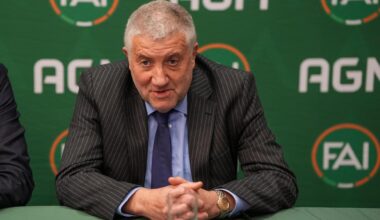 Paul Cooke, FAI President. Pic: James Lawlor/Inpho