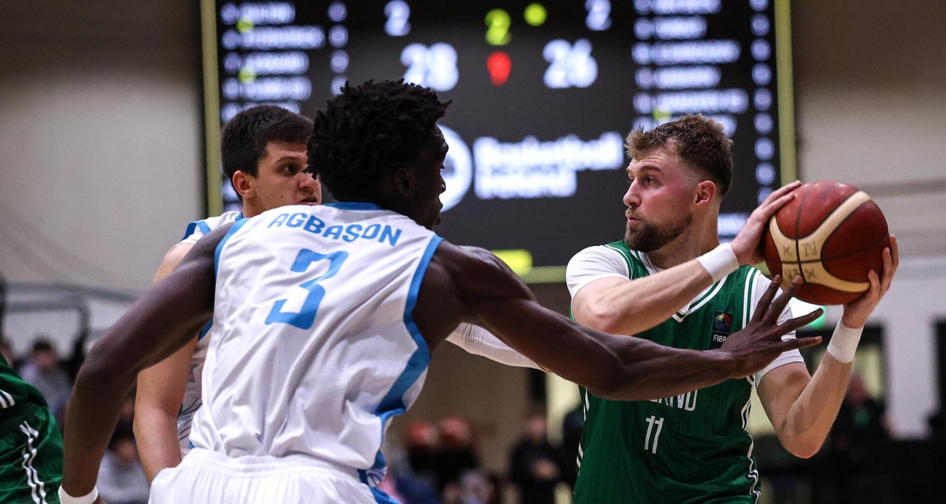 Sean Flood played a captain’s role with 14 points and 9 assists. Pic: Ben Brady/Inpho