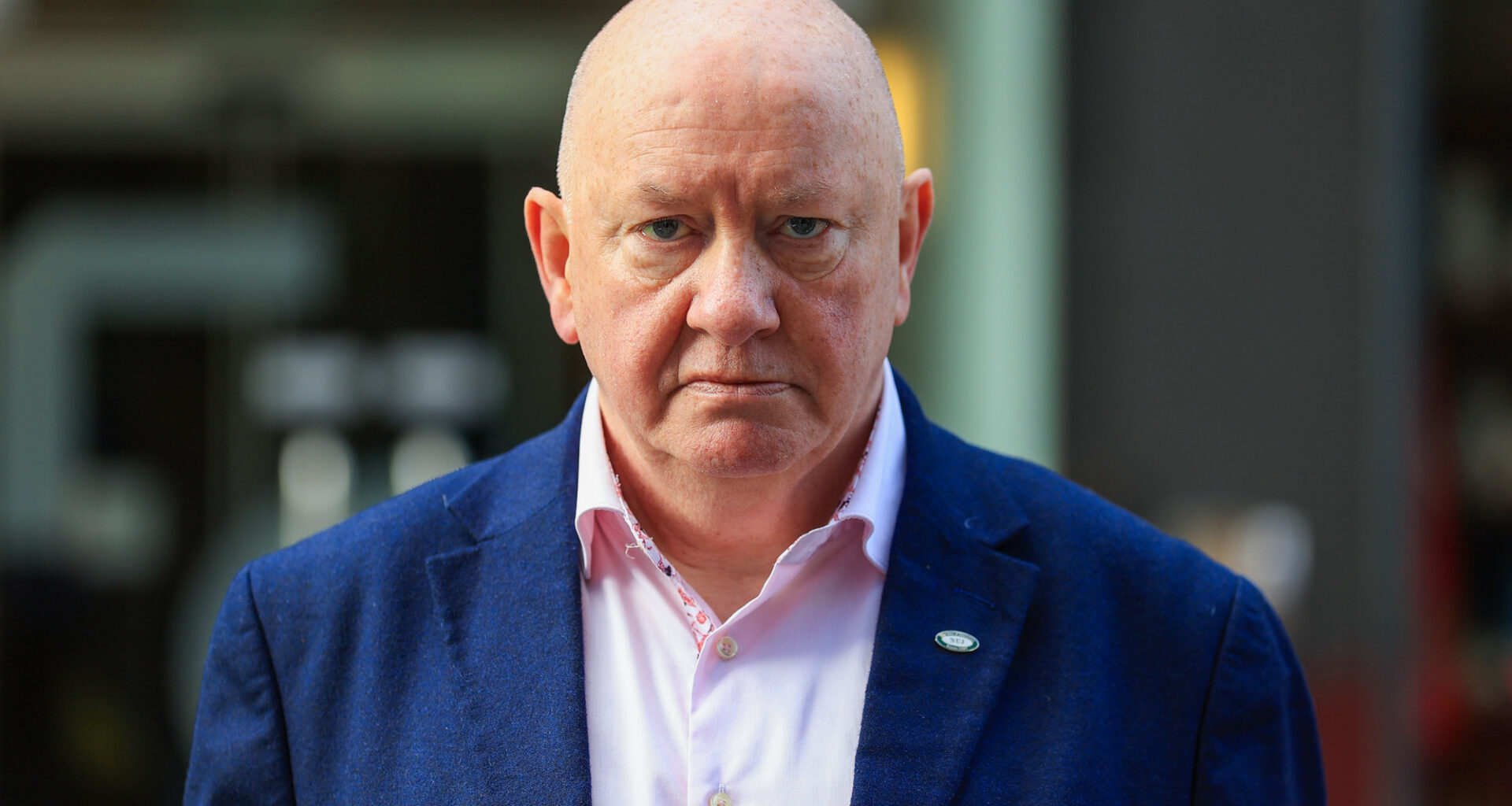 Seamus Dooley of the NUJ (PA)