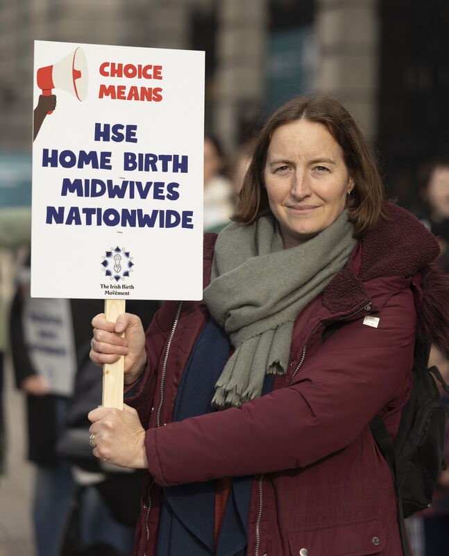 Jenni Garvey advocates for change in the maternity services. File Picture: Sam Boal/Collins Photos 