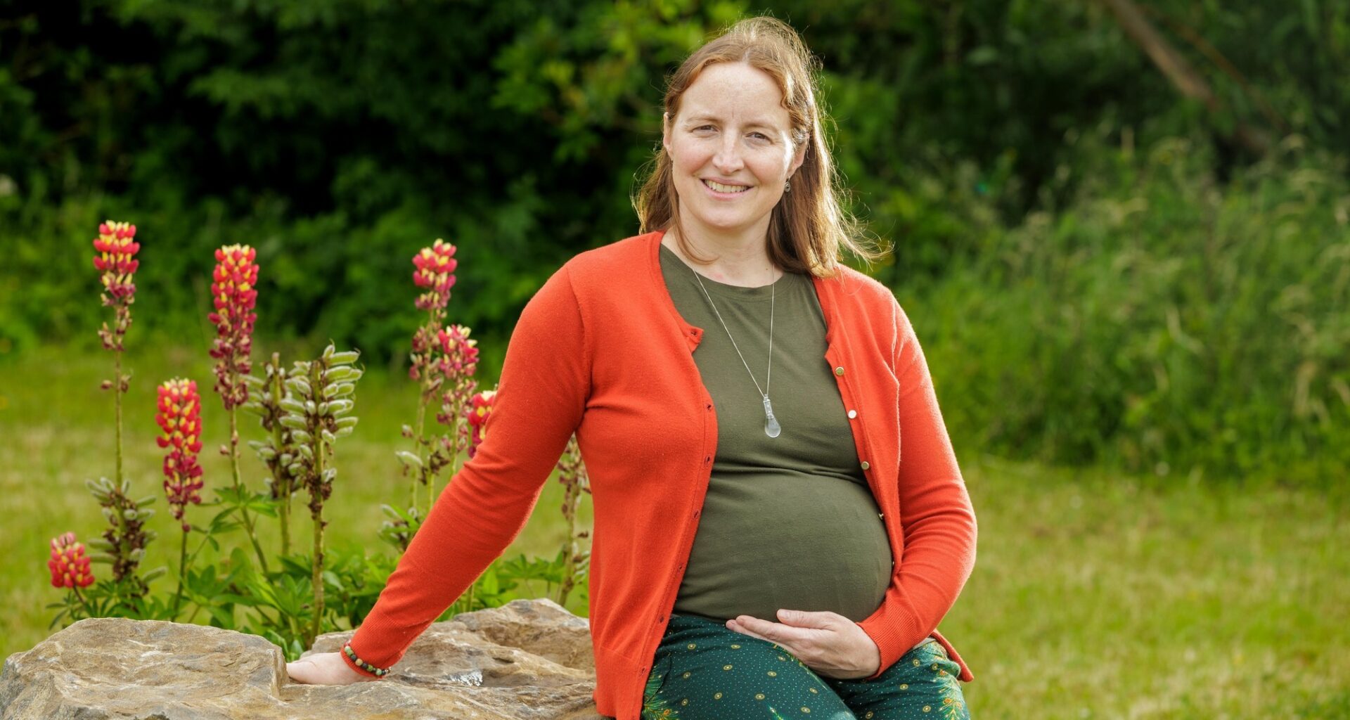 Sligo-based Jenni Garvey, already a mother of three, is having her next baby by free birth in November. Picture: James Connolly