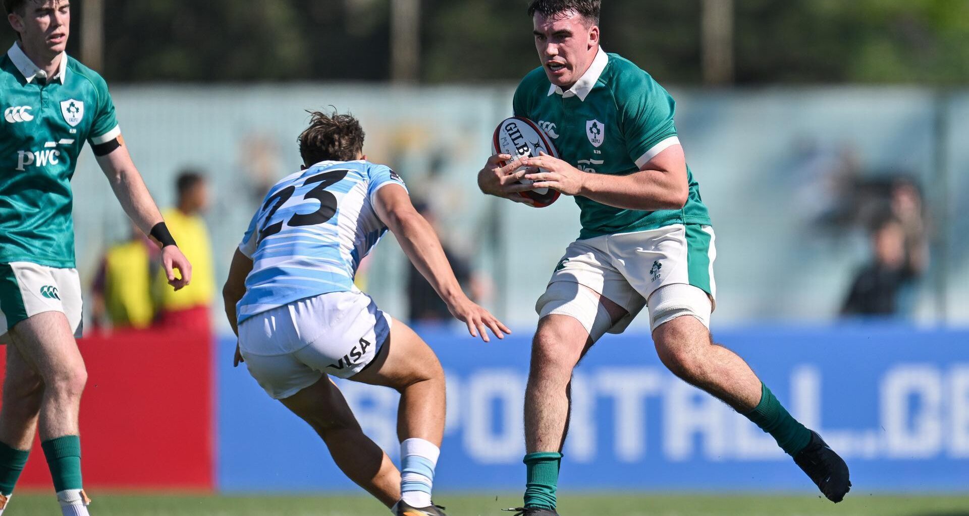 Ireland's Ben Blaney takes over as captain. Pic: ©INPHO/Levan Verdzeuli