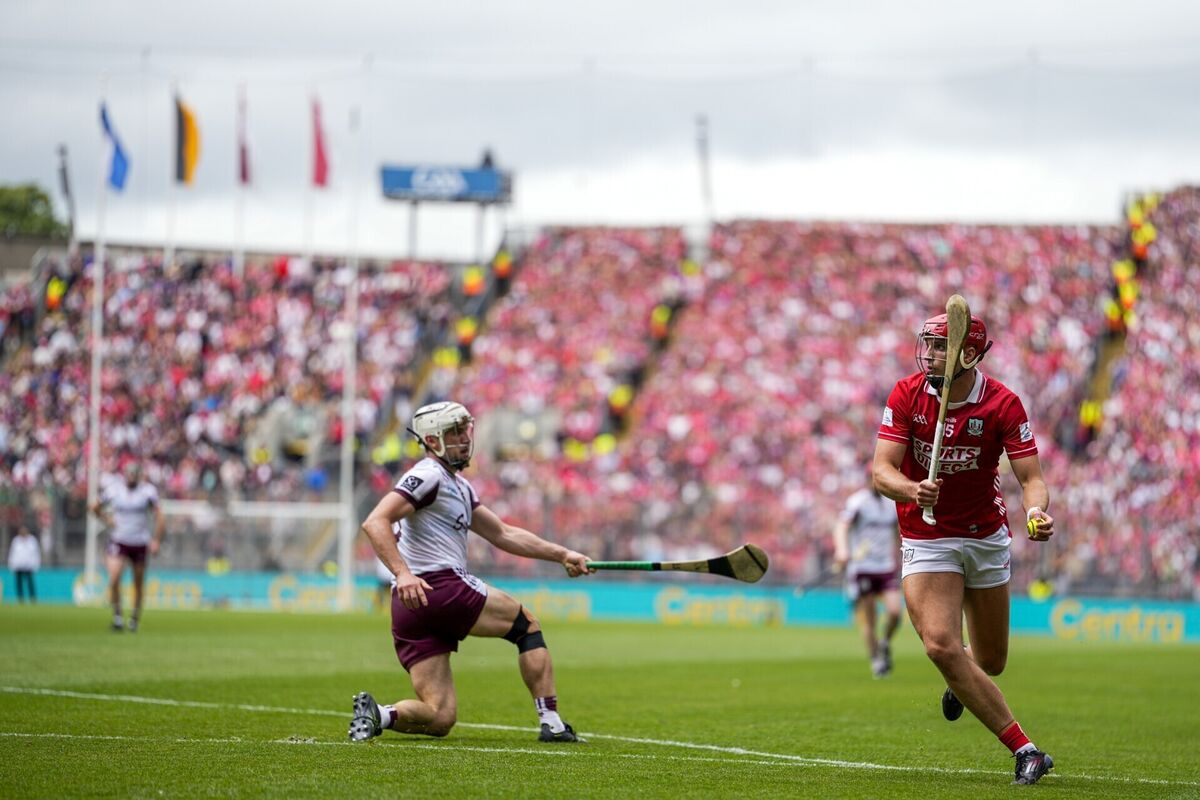 Leading light: Brian Hayes was by far Cork's best forward against Galway with only Shane Barrett coming close to top form out of the starting six. Picture: INPHO/James Lawlor