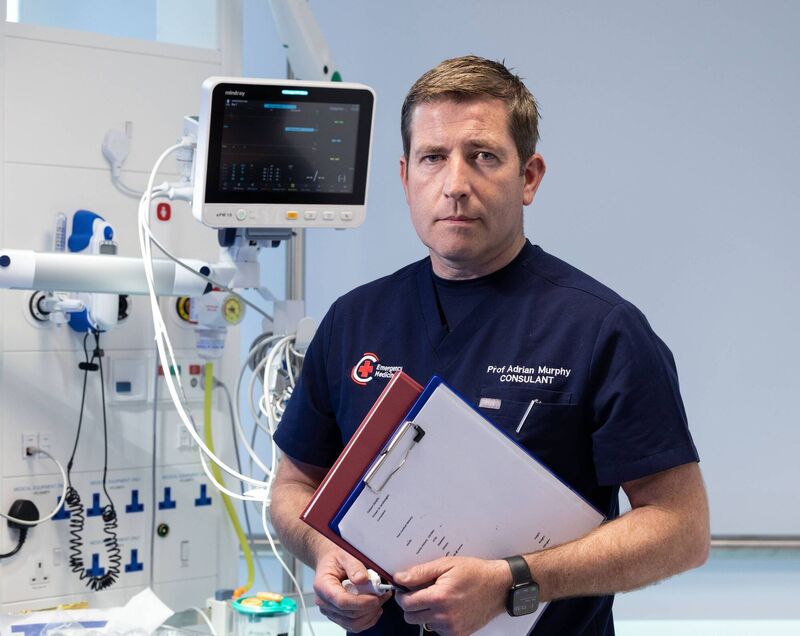Professor Adrian Murphy: 'The number of ED referrals are inevitably rising. The truth is, things have changed. The patients are different now, and they're often sicker.'