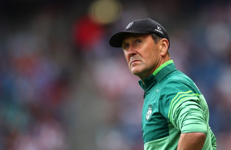 Kerry’s manager Jack O'Connor during the Tyrone win. Pic: James Crombie/Inpho
