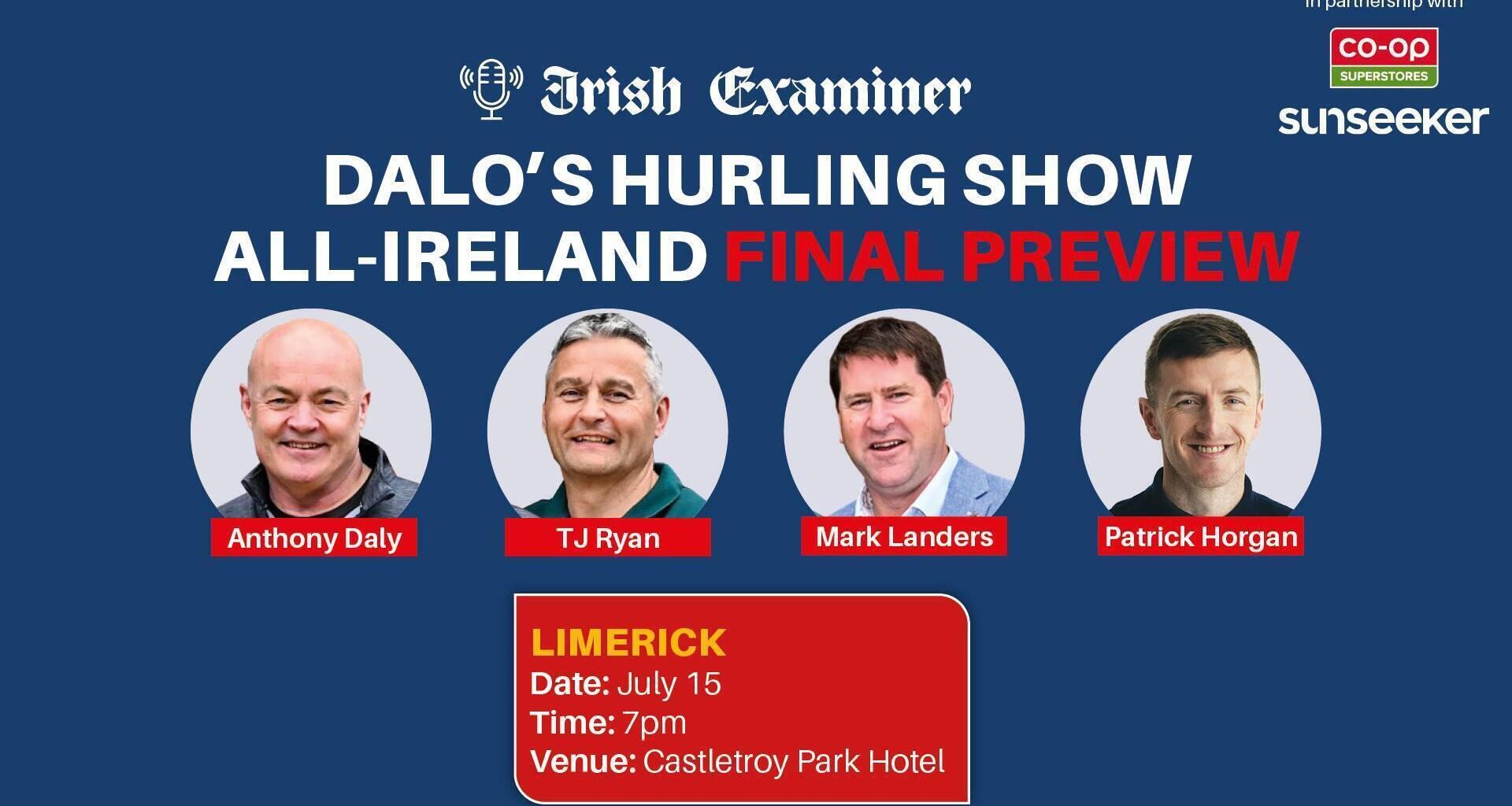 Dalo's Hurling Show Live