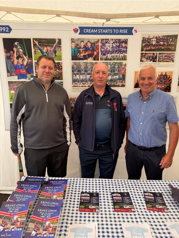 Padraig O'Sullivan, TD, Martin Bowen and Cllr Anthony Barry at the Erin's Own development launch. 