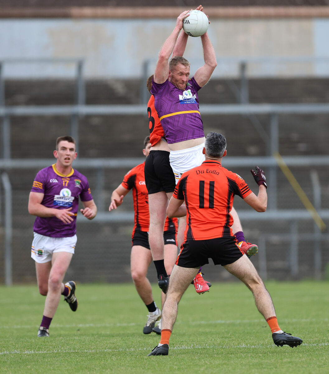  Carbery's Ruairí Deane in action against Duhallow. Picture: Jim Coughlan