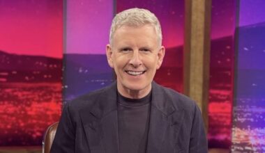 Late Late Show host Patrick Kielty