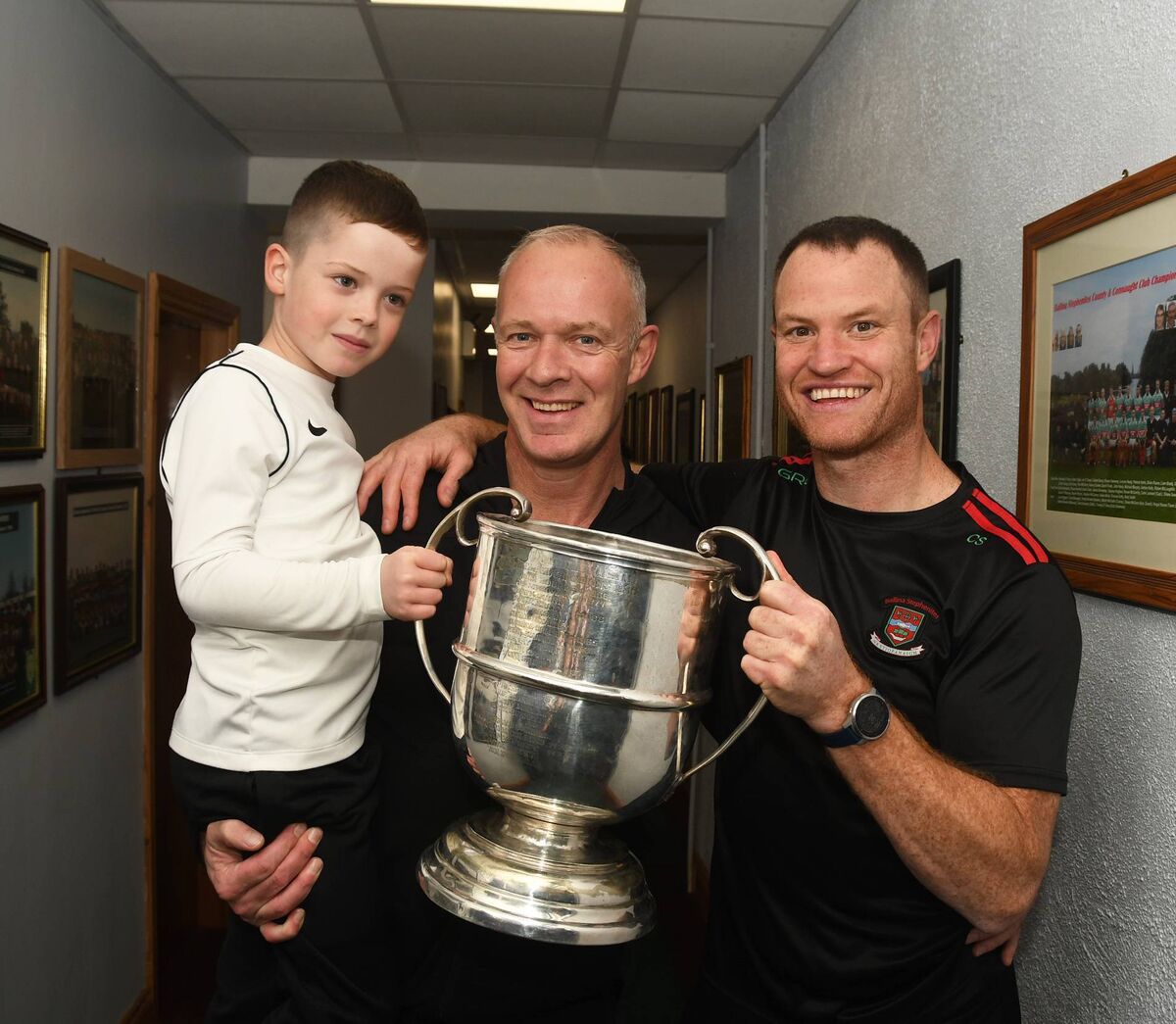 Ballina Stephenites celebrationswith Luke and David Brady & Ciaran Sweeney. Picture: John O'Grady.