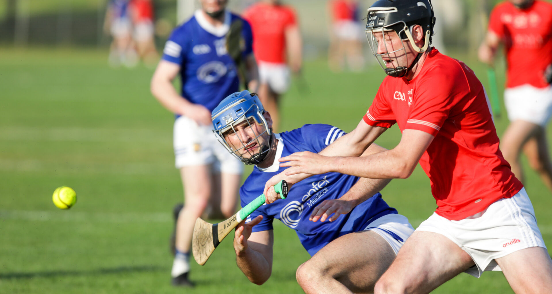 Cork hurlers Padraig Power, Mark Coleman and Shane Barrett feature as Blarney land league title against Ballinhassig