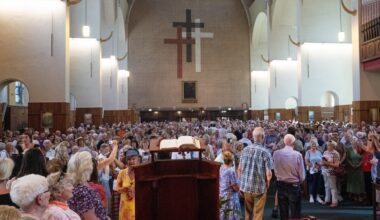 More than 2,000 people pack into St Augustine's Church for closing Mass