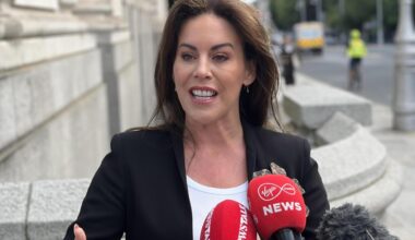 Health minister Jennifer Carroll MacNeill began reading the names of women killed violently in Ireland into the Dáil record each month since the murder of Ashling Murphy in 2022. File picture 