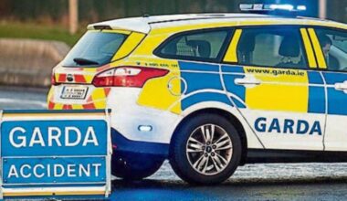 The collision, involving a car and a lorry, occurred at Manch East in Ballineen at approximately 3pm on Sunday.