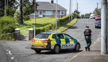 A PSNI spokesperson said the three people were related and were found inside the family home. Picture: Steven McAuley/McAuley Multimedia