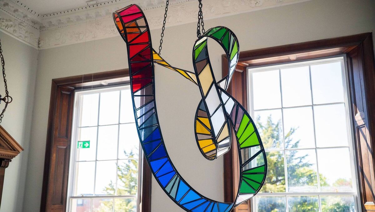 Meadhbh O'Connor's 'Infinity Loops' at 11 Parnell Square. Picture: Colin Shanahan, Digicol