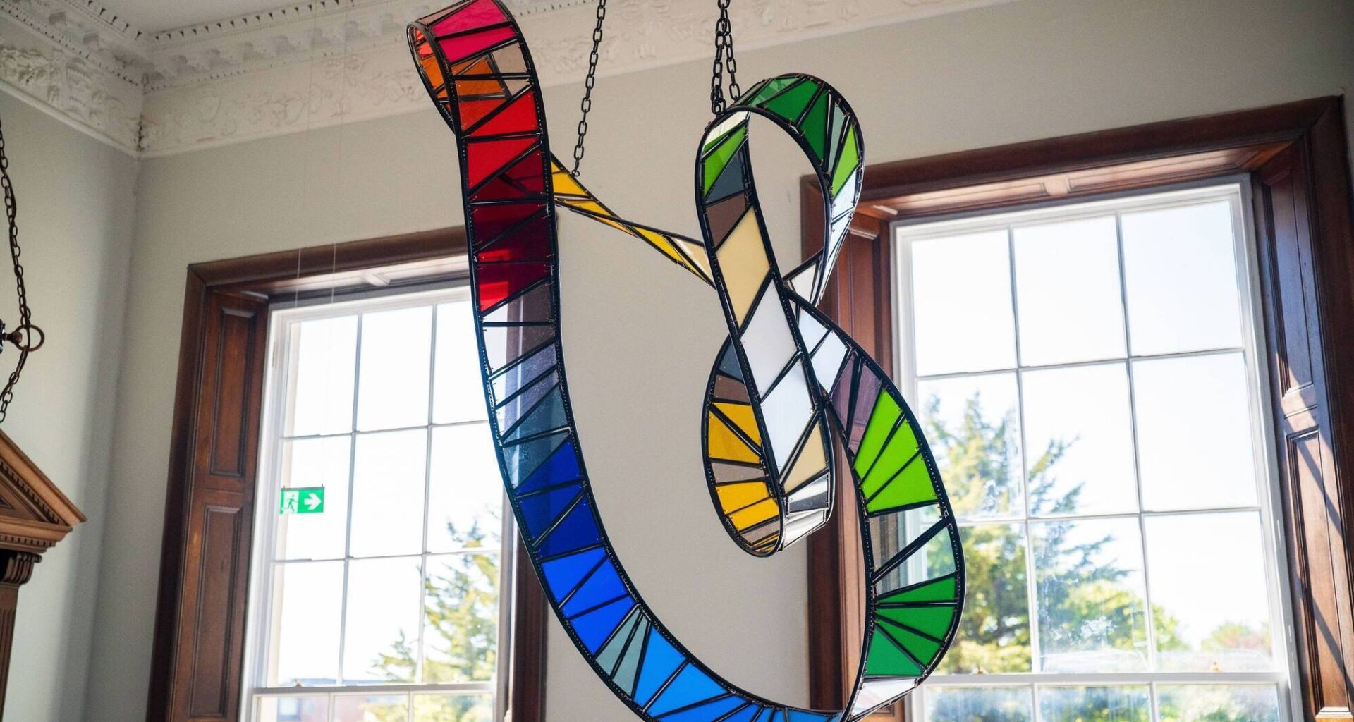 Meadhbh O'Connor's 'Infinity Loops' at 11 Parnell Square. Picture: Colin Shanahan, Digicol