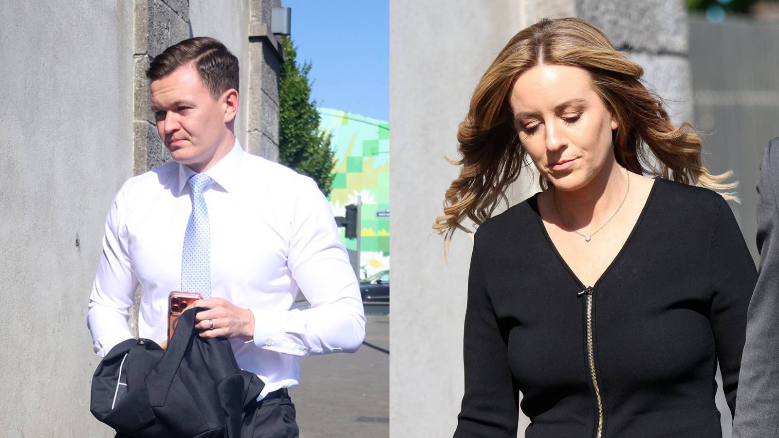 Bill Chawke and Alison Chawke at Limerick District Court. Pictures: Brendan Gleeson