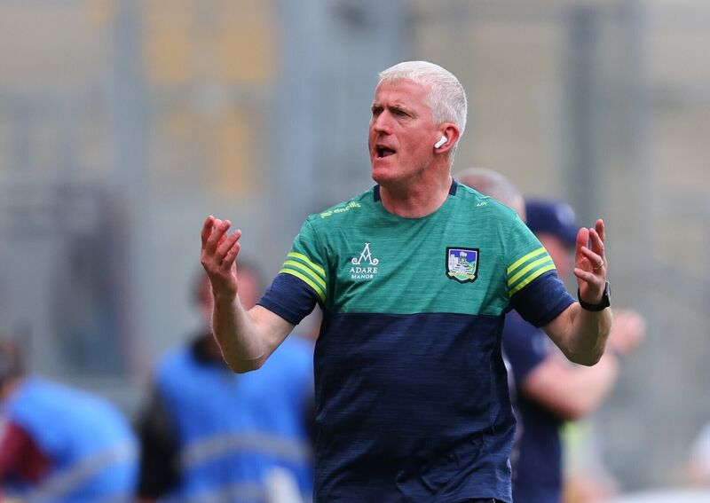 Limerick manager John Kiely during the semi-final win over Clare. Pic: Tom O’Hanlon/Inpho