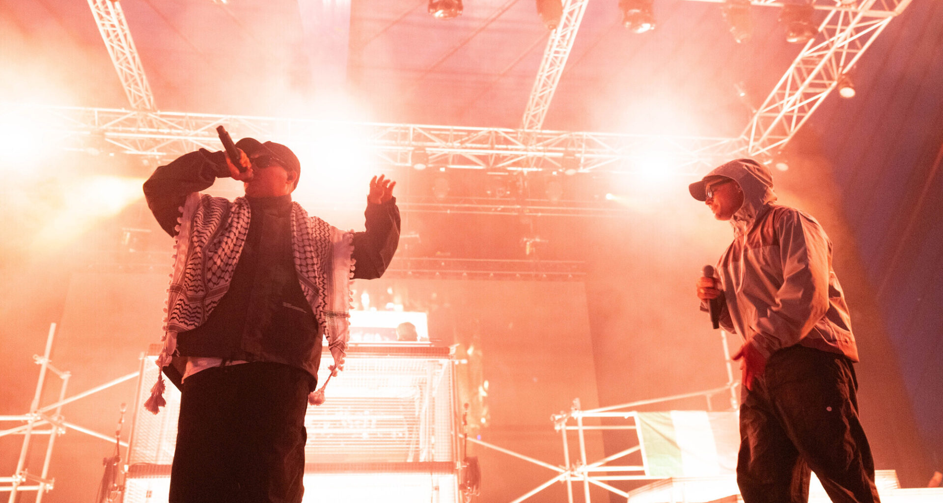 Kneecap perform an accomplished live set at the Marquee