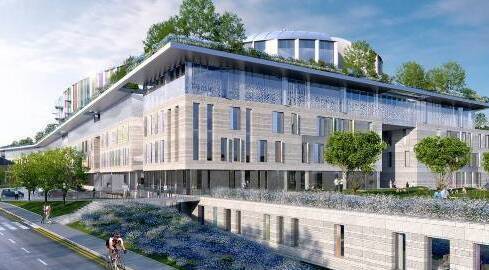 Multiple sources close to the project have said there are issues surrounding the fire safety certification of prefab ‘toilet pods’ inside the children’s hospital. Picture: NewChildrensHospital.ie