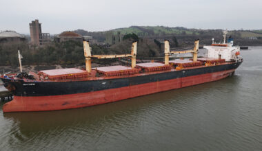Technical difficulties delay departure of drug ship MV Matthew from Cork Harbour