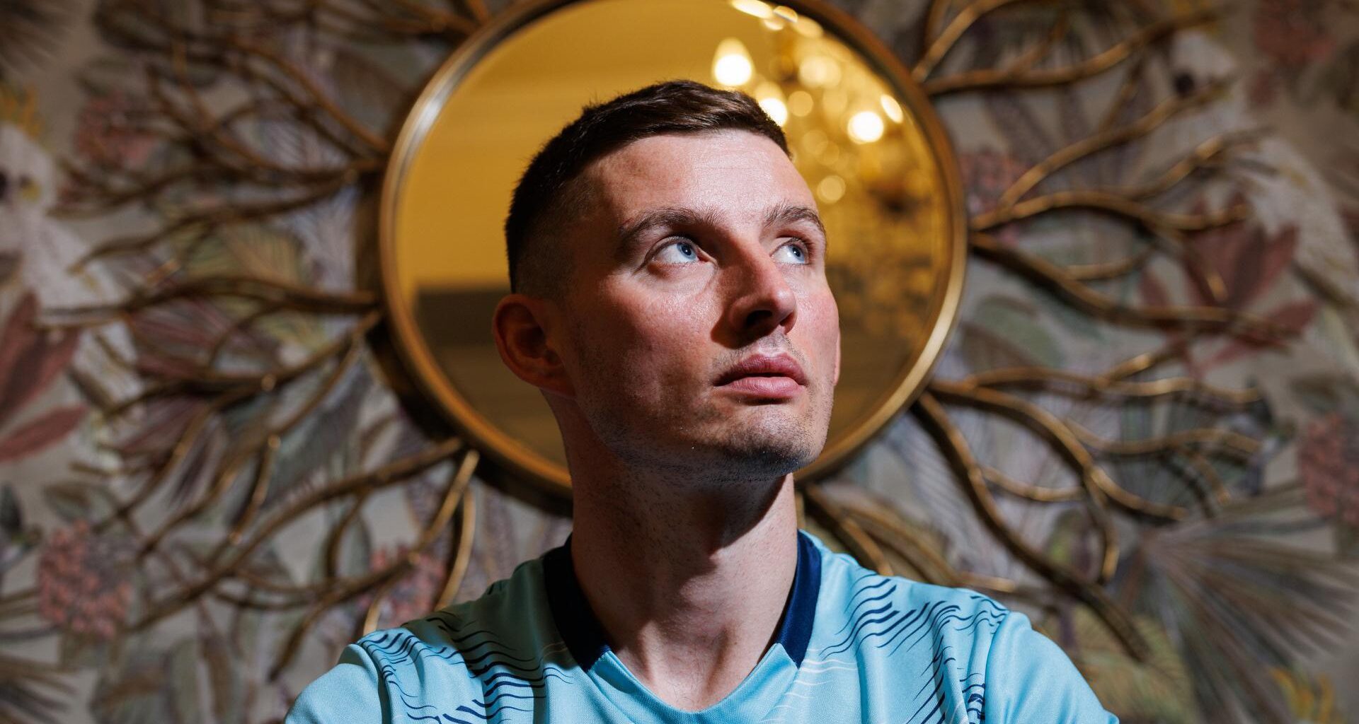 HALO EFFECT: Gearóid Hegarty at the Limerick press event. Pic: INPHO/James Crombie