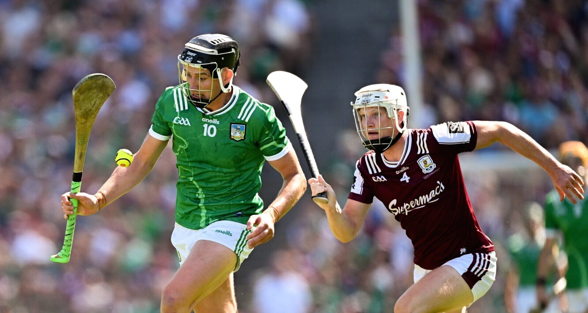 For a second consecutive game, Gearóid Hegarty went scoreless and yet was a man of the match candidate. Pic: Ramsey Cardy/Sportsfile
