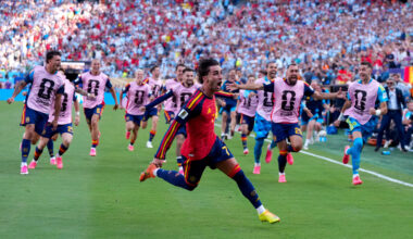 Ferran Torres scored the winning goal for Spain in the 106th minute against Argentina. Pic: PA Wire/PA Images