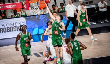 The fifth place finish at the Fiba U20 Youth EuroBasket Division B tournament was Ireland's best ever performance at the grade. Pic: Basketball Ireland