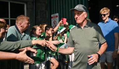 John Kiely on his future as Limerick manager: "Whatever we decide will be for Limerick's sake, for this group's sake, and for the people who are involved's sake. And that's the way it's always been." Pic: Piaras Ó Mídheach/Sportsfile