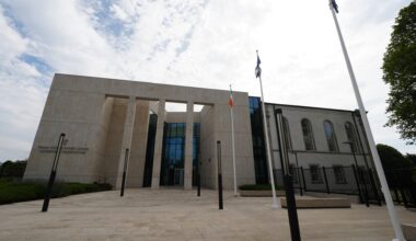 The Waterford District Court, County Waterford, where Niall Cummins was charged in connection with a suspected stabbing before mass at a church Co Waterford. Picture: Brian Lawless/PA