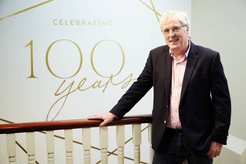 Peter Casey, MD of Caseys Furnture celebrates 100 years of Caseys Furniture. Picture: Miki Barlok