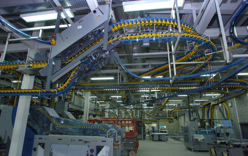 Webprint printing press, Mahon, Cork. Picture Denis Minihane.