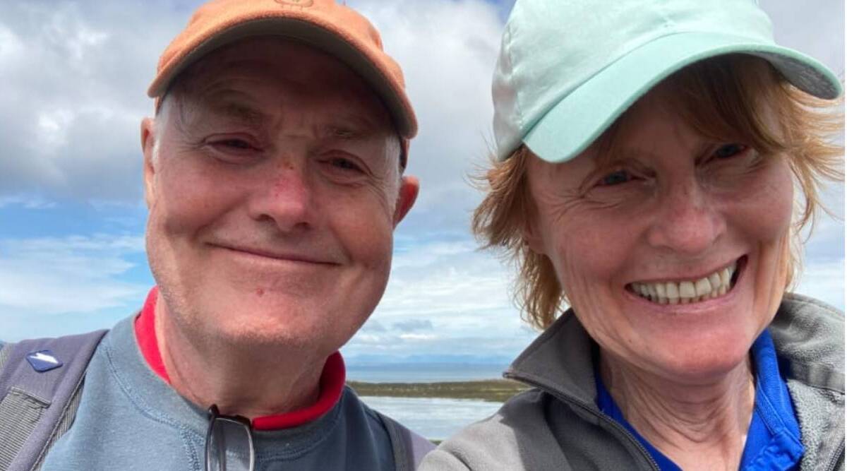 Mark Reilly (left) and Nancy Reilly whose idyllic life in Cork was shattered when Mark took his own life after being admitted to a single room in the CUH acute mental health unit in March 2022.