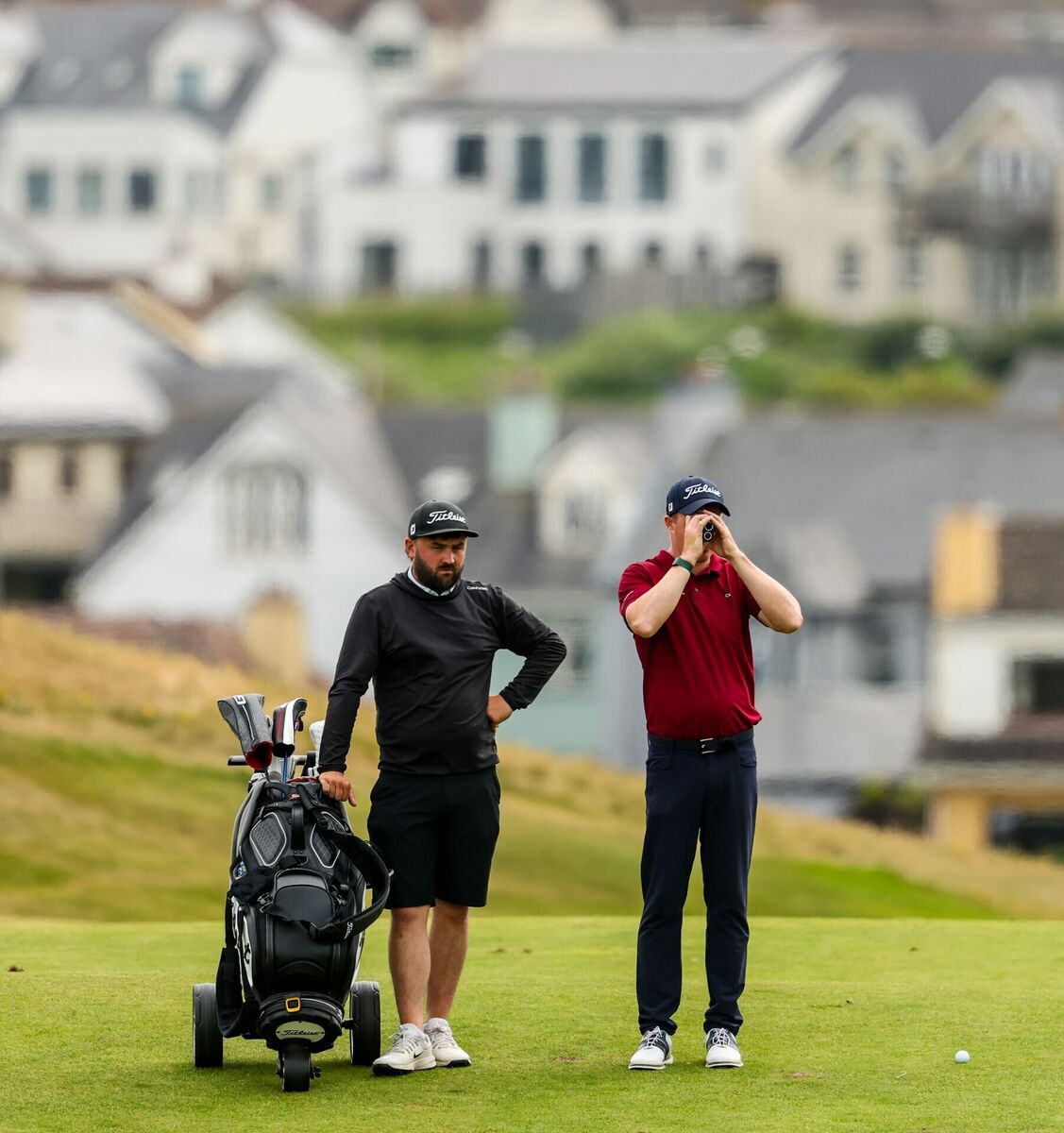 Stuart Grehan lines up a shot. Picture: INPHO/Nick Elliott