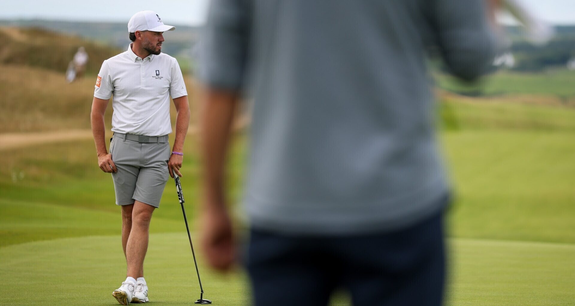 David Howard in action at the South of Ireland Men's Amateur Open at Lahinch Golf Club. Picture: INPHO/Nick Elliott