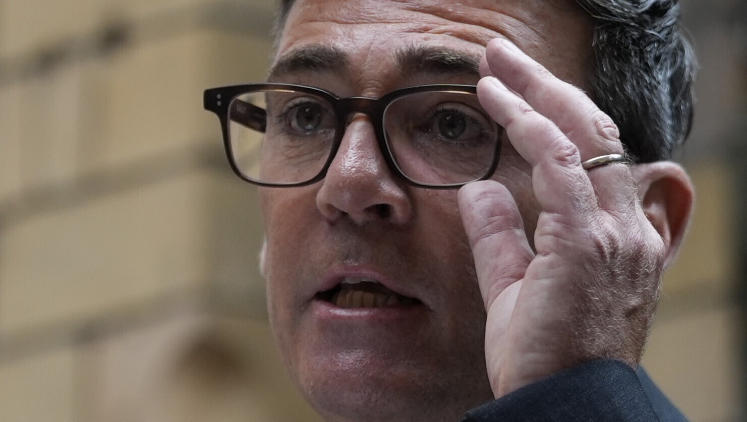 Andy Burnham is no stranger to Irish shores. Picture: Peter Byrne/PA