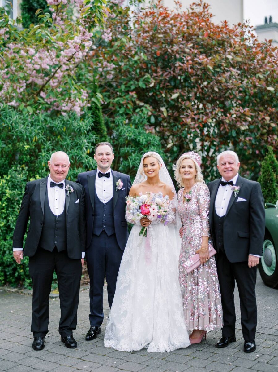 Jessica Tuite and James Barry with Sinead and Marcus Tuite and Joe Barry. Pictures: Studio Lordan